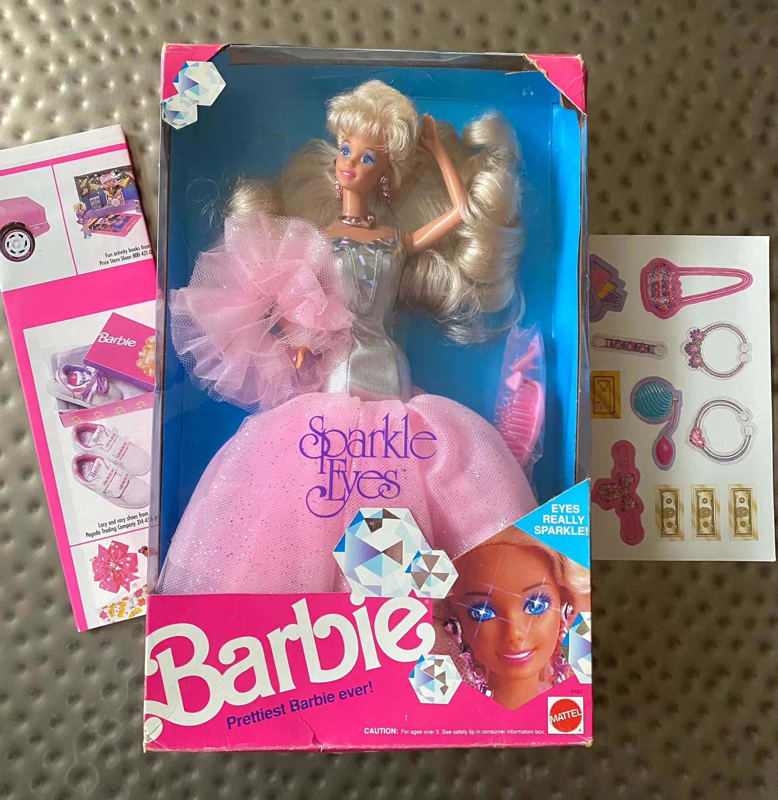 sparkle eyes barbie value