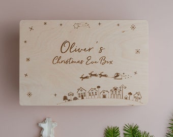 Personalised Christmas Eve Box With Father Christmas