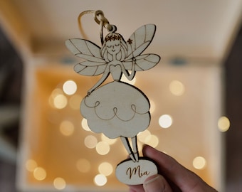 Personalised Christmas Fairy Decoration