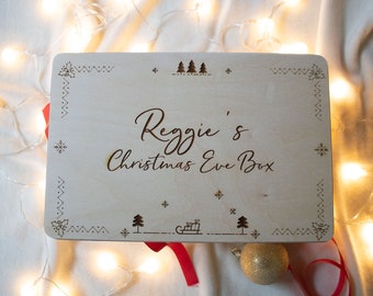 Personalised Christmas Eve Box - Sleigh Design