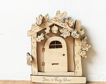 Personalised Wooden Fairy Door