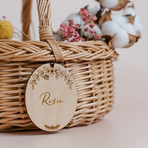 Personalised Flower Girl Basket