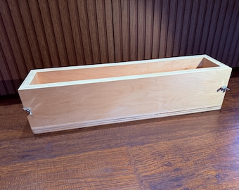 Large Tall Wooden Soap Mold/ Box