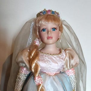 Vintage Homeart Biscuit Blond Princes Doll, Collectible Doll