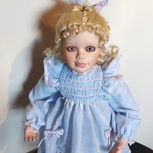 Rare Vintage Porcelain Doll Alexis  By Virginia E.