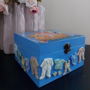 Baby Keepsake Box, Memory Box, Baby Keepsake, Newborn Gift, Personalized wooden keepsake box, Baby Box, Memory Box,  Baby Gift.