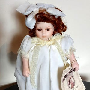 Vintage Florence Collection Little Porcelain Doll/ Home Décor