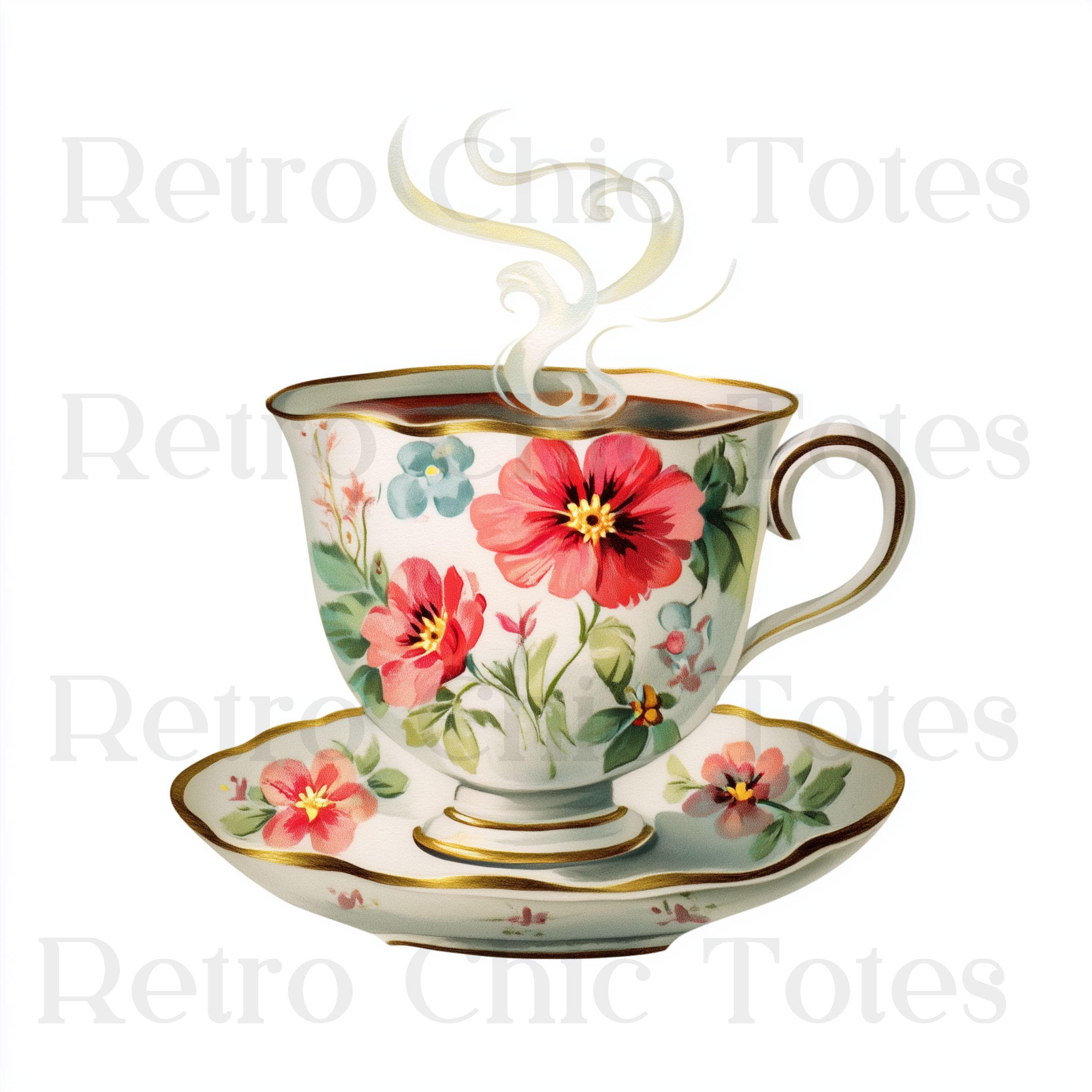 Antique tea cups and saucers - Etsy 日本