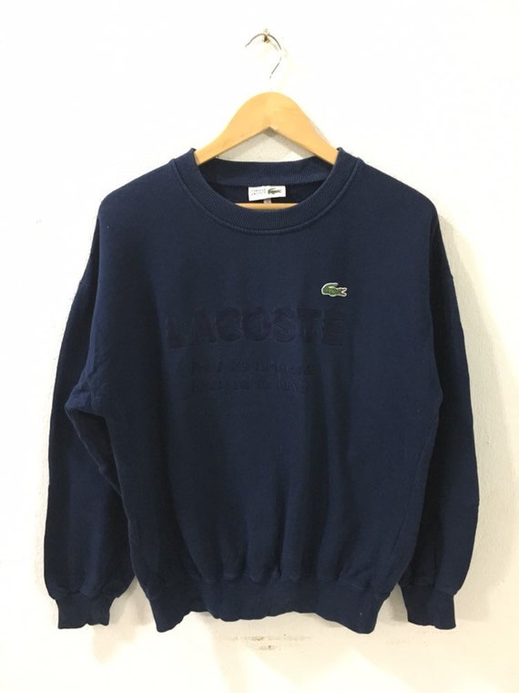 On Sale!!! Vintage lacoste sweatshirt/Lacoste big
