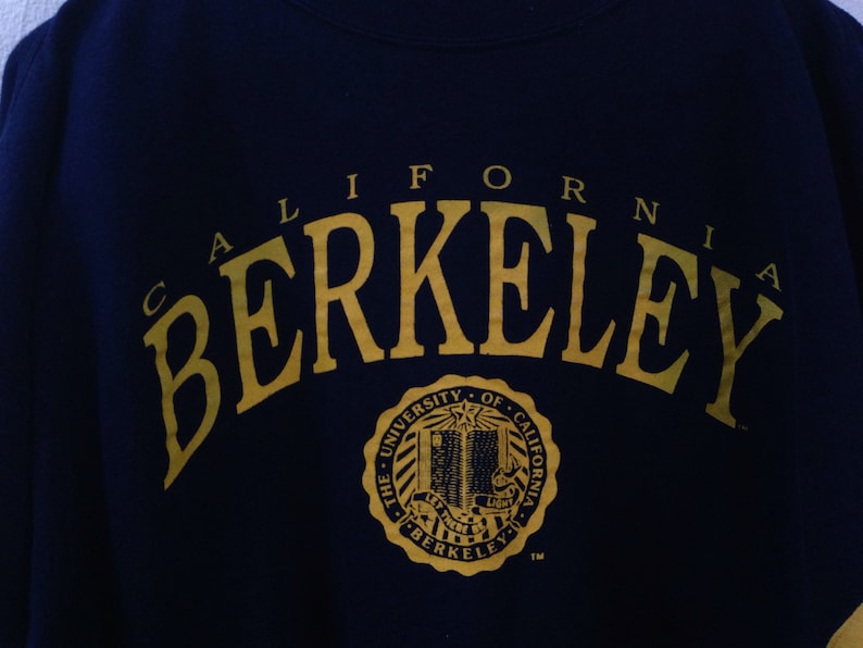 vintage sweatshirt Vintage Barkely sweatshirt Carlifornia Sweatshirt Large Size On Sale!