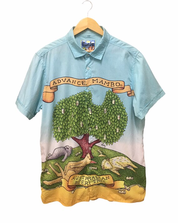 ON SALE!! Vintage Mambo shirt Button Ups/Mambo art