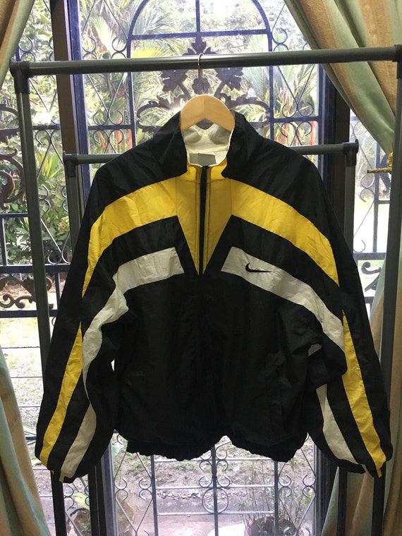 Vintage Nike Sweater ColourBlock/Nike Swoosh/Nike