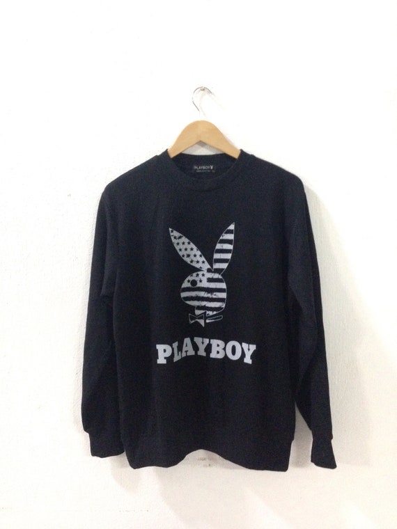 Playboy sweatshirt / Sweatshirt / black Colour /