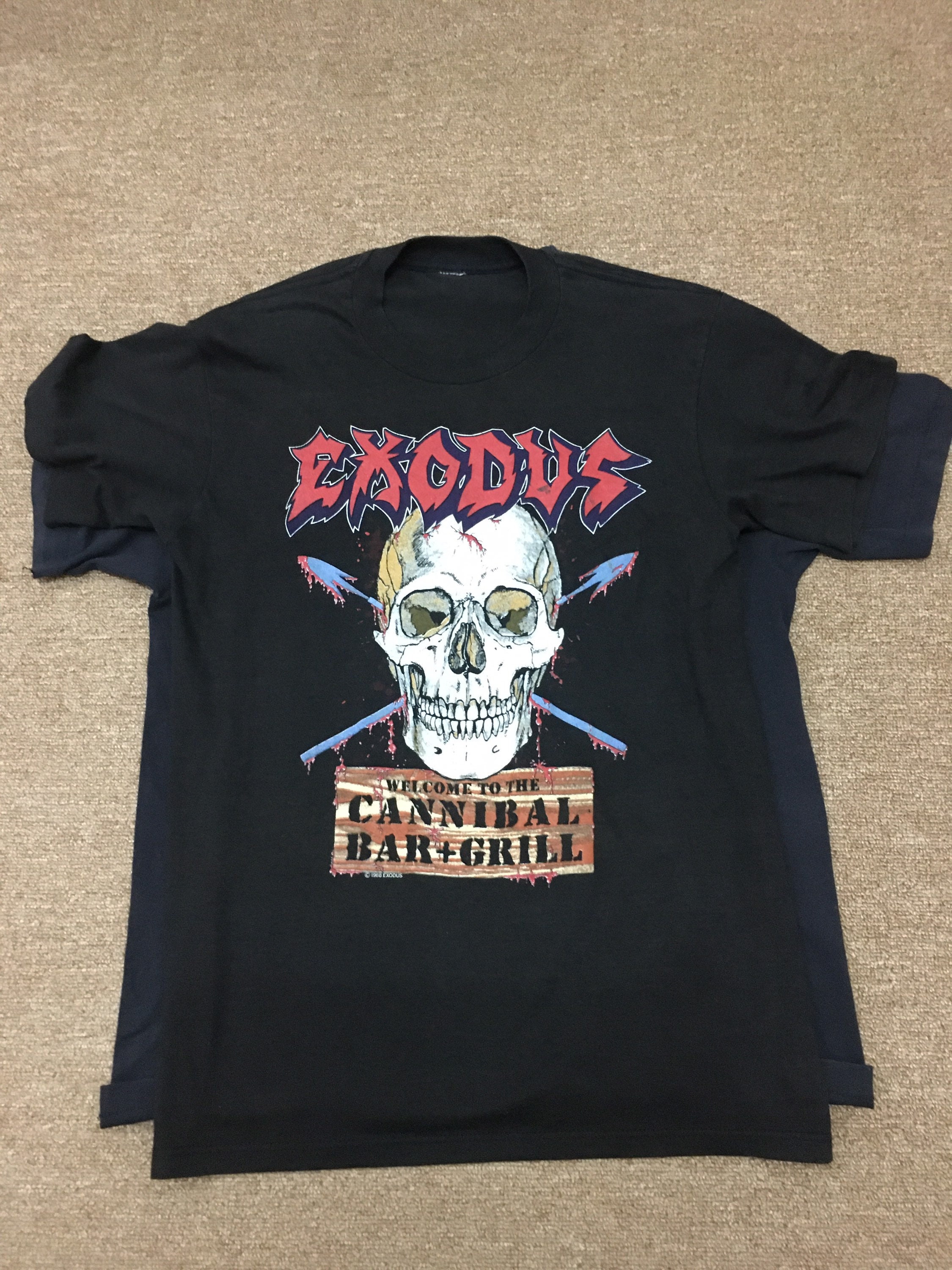 Sale Vintage Exodus Band/ Band 80s - Etsy