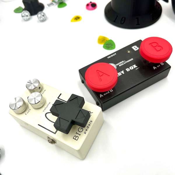 Gaming Guitar Pedal Buttons DPad + A & B