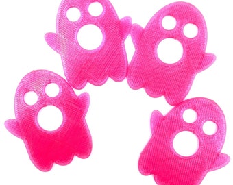 Ghost Strap Locks 4 Pack - Translucent Pink