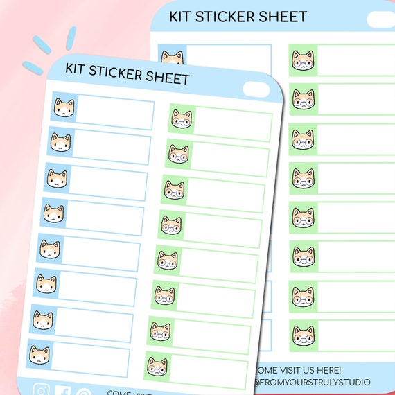 K9-kit Label, Planner Labels, Name Labels, Cute Planner Stickers