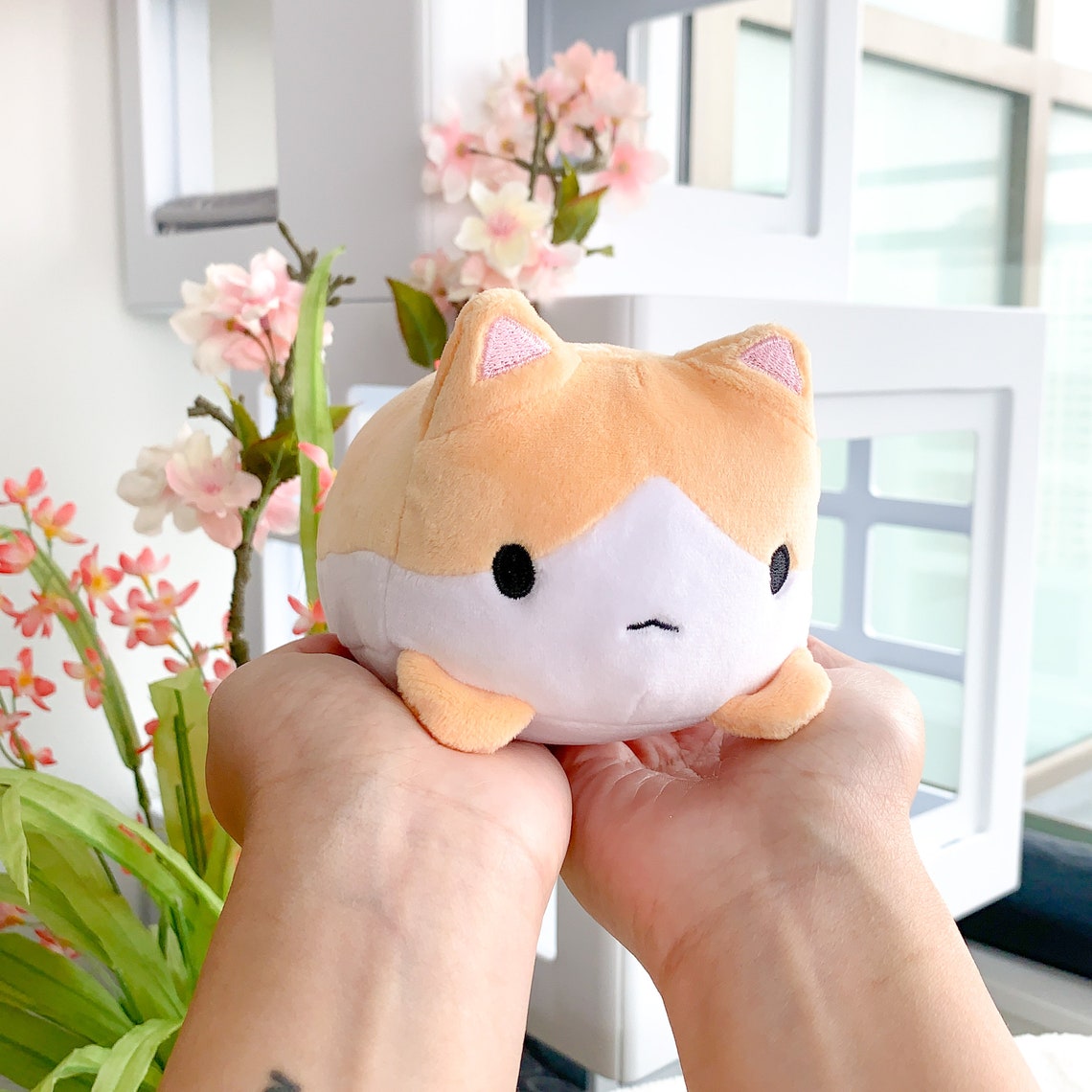 Kit Plushie Cat Plushie Cat Plush Kawaii Cat Plushie Etsy