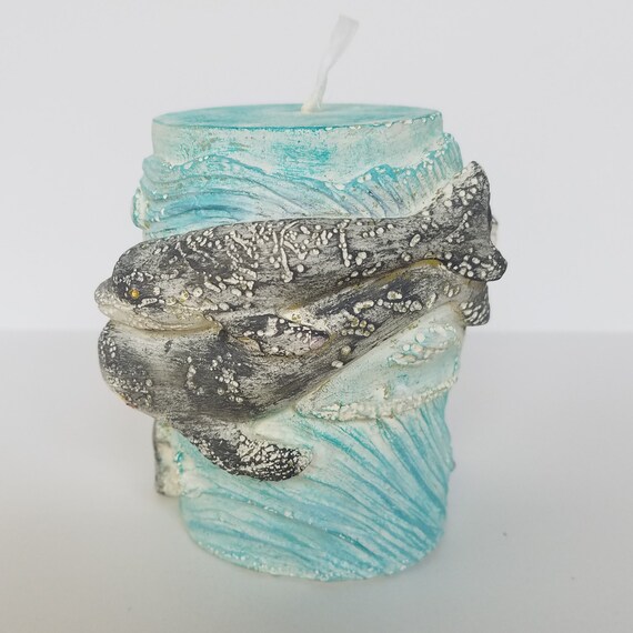 Whales Cylinder Candles Animal Candle Personalized Scent Etsy