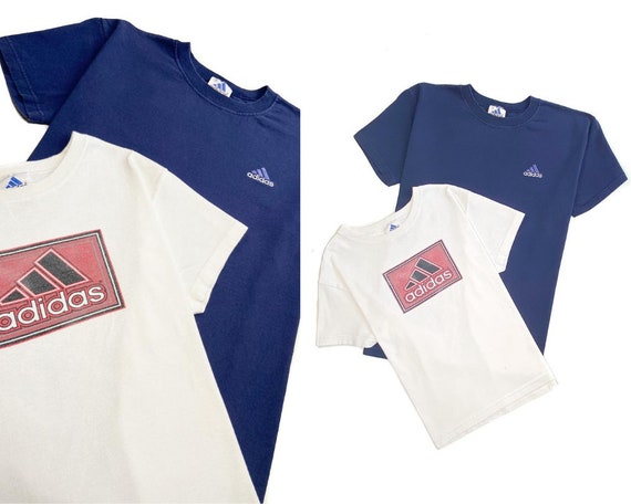 Vintage 90's Adidas Paired Tees