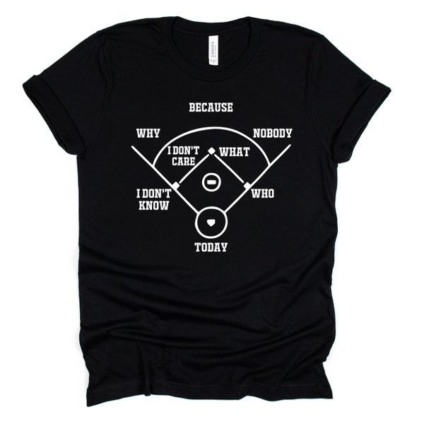 Funny Baseball Shirt Etsy