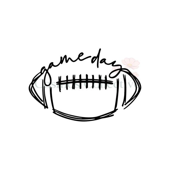 Football Gameday SVG, Football SVG, Football Digital Download