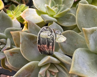 Vintage Kansas City Spoon Ring: Sterling Silver Native American Design