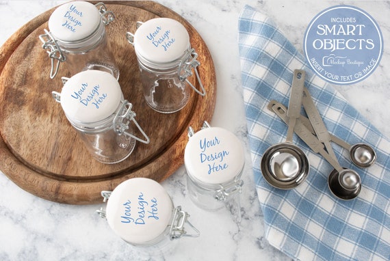 Download Kitchen Mockup Photo Spice Jar Mockup Stock Photography Etsy