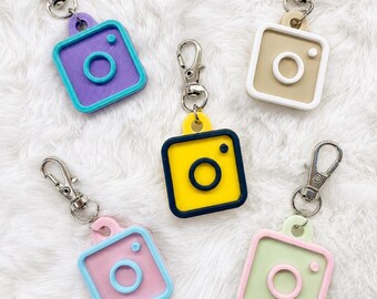 Llavero personalizado NFC para redes sociales / Etiqueta personalizada para Instagram, TikTok y redes profesionales