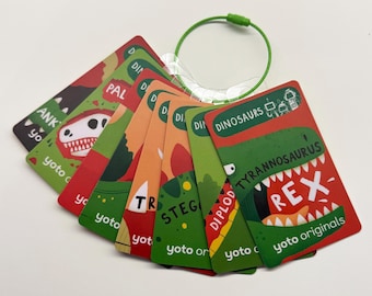 Yoto Card Storage Keyring Keychain With Tabs