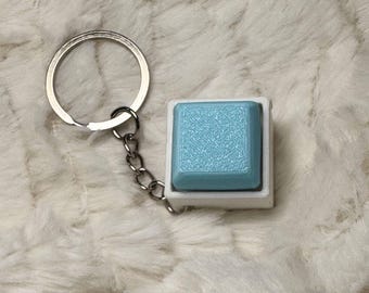 Llavero con teclado mecánico de una sola tecla / Juguete antiestrés de bolsillo / Regalo táctil para gamers
