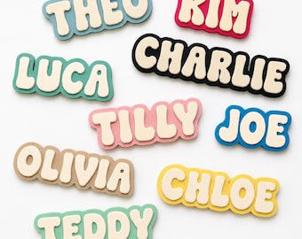 Personalised Name Magnet | Dual Colour 3D Printed Fridge Magnet | Custom Kids Name Magnet | Locker Magnet