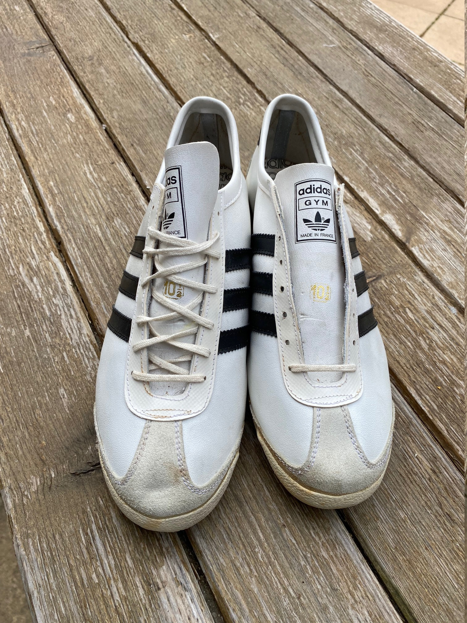 フランス製アディダス ヴィンテージ ジム スニーカー - Etsy 日本