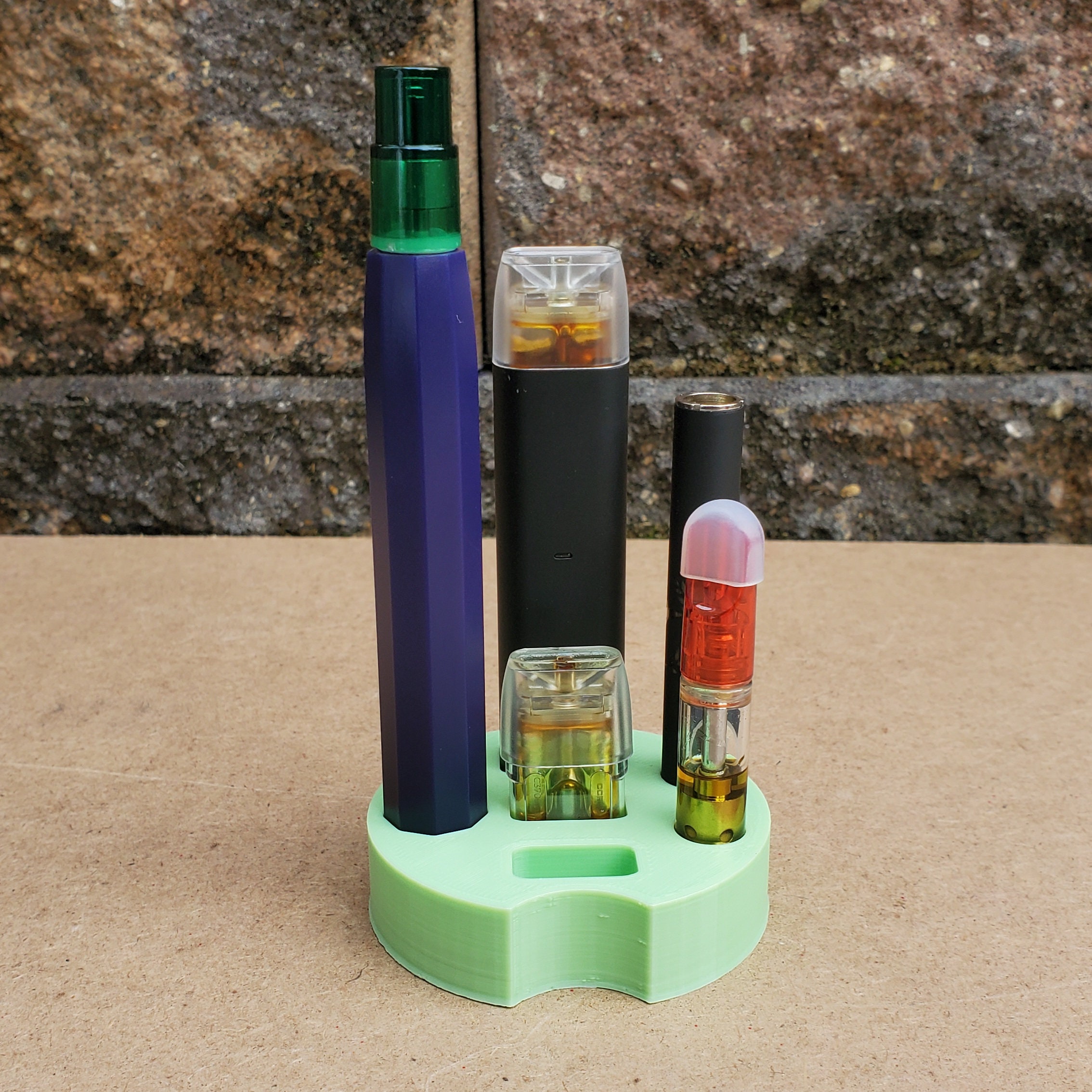 Acrylic Display Stand Shelf Holder Base Vape Rack Show For Disposable Vaporizer  Vape Pen Battery And Pods Cartridge Kit DHL From Alexstore, $2.32