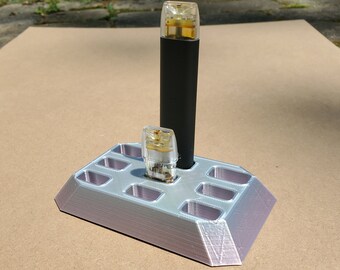 3d Printed Luster Pod 3 Battery 6 Pod Slots Vape Stand Display Accessory  420 Ohio 710 Art - Etsy