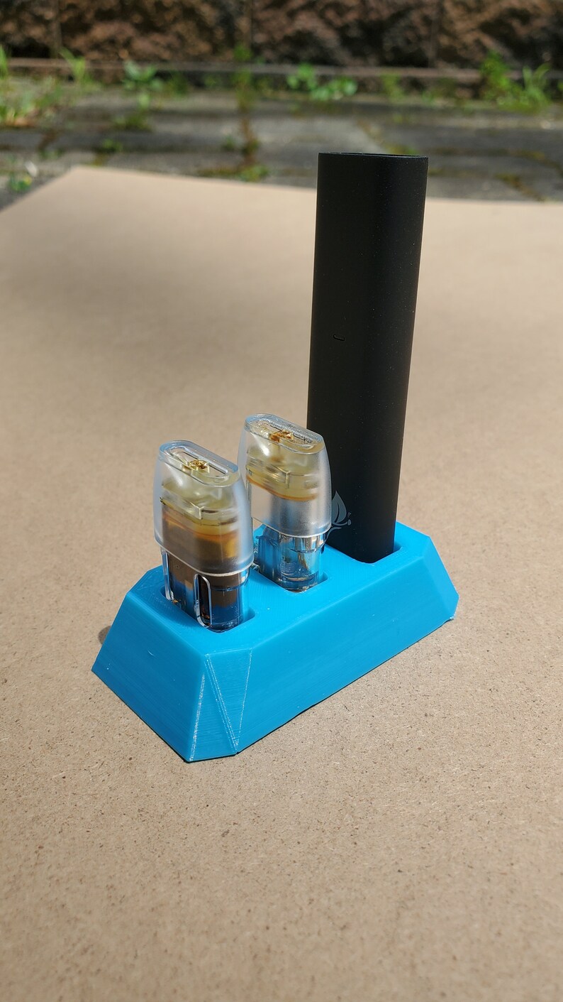 3d Printed Luster Pod Vape Stand Display Accessory 420 Ohio 710 Art Etsy