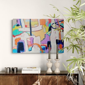 Abstract Painting Acrylic Painting Original Painting Abstract on Canvas 40 x 60 cm at NataRoutine Art