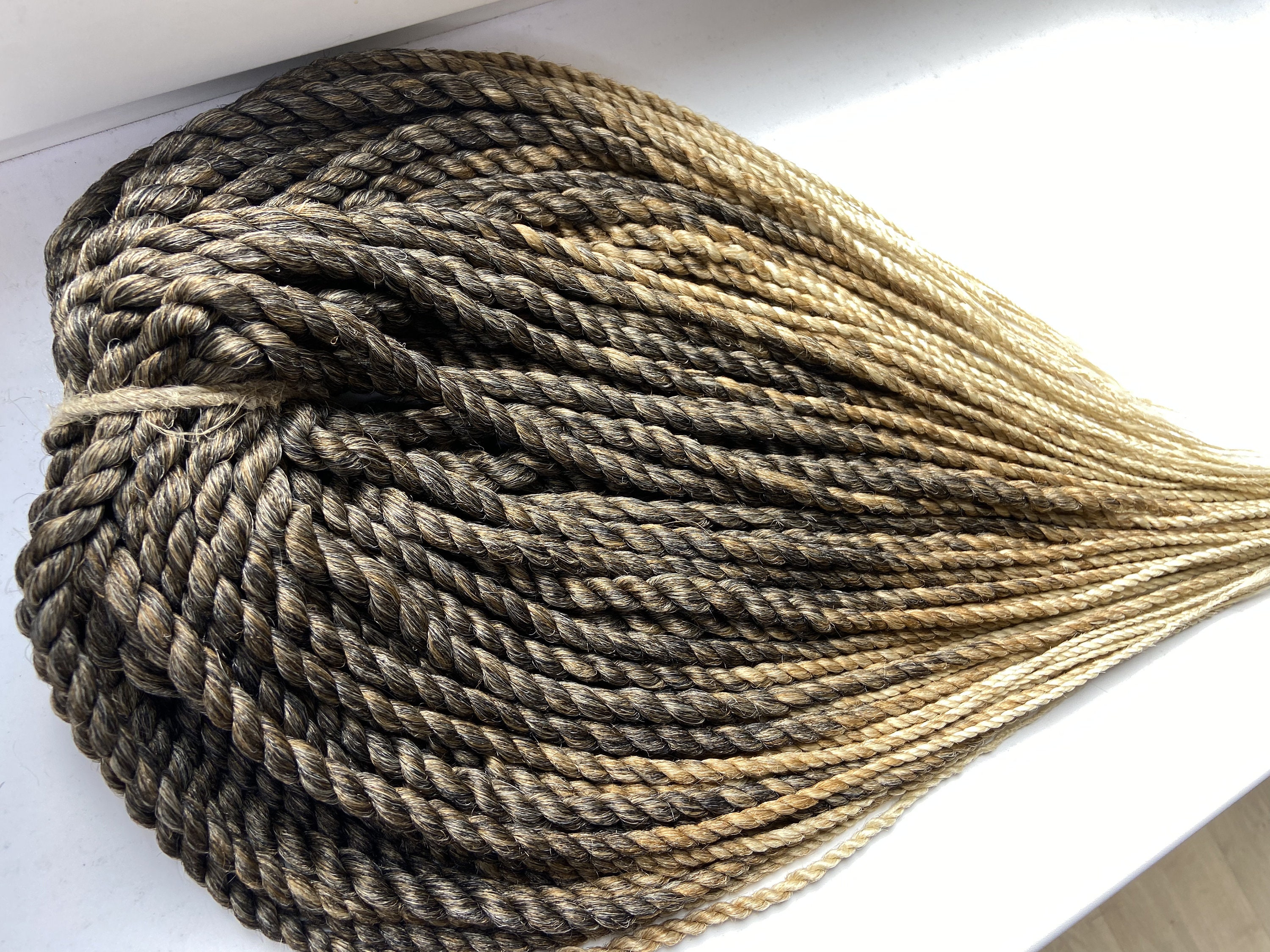 Box braids extension, Senegal twist, Spiral braids, Twisted DE braids, Large volume, Hair extensions, Ombre hair