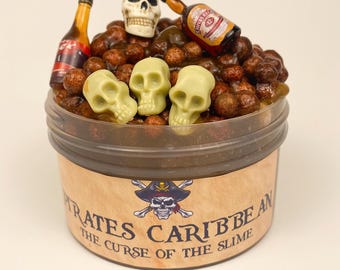 Piraten der Karibikschleim | Knuspriger Schleim | Gelee Schleim | duftender Schleim | Float Schleim