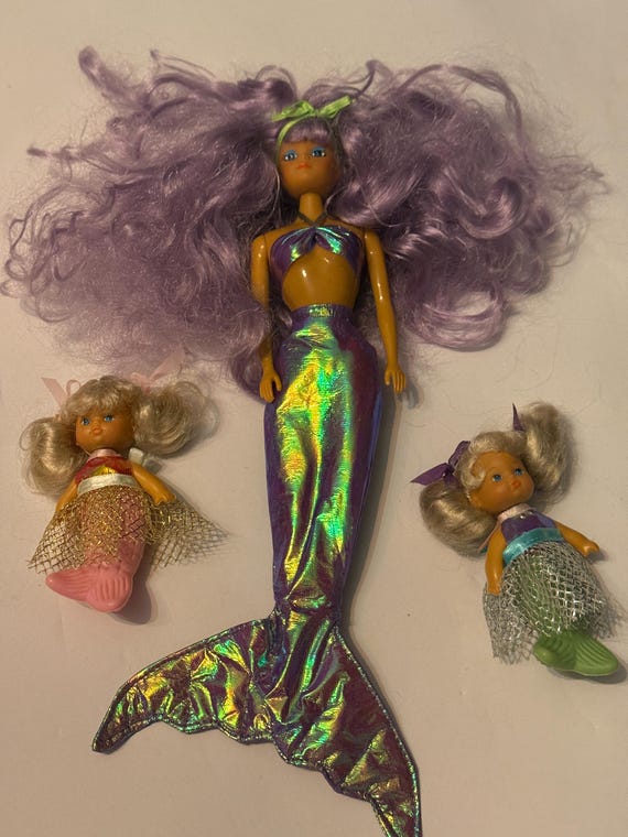 Vintage Simba Rainbow Mermaid 1990s Steffi Love Set - Etsy