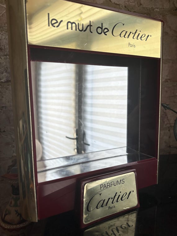 Cartier Vintage Display Stand / Store Promotional Stand With