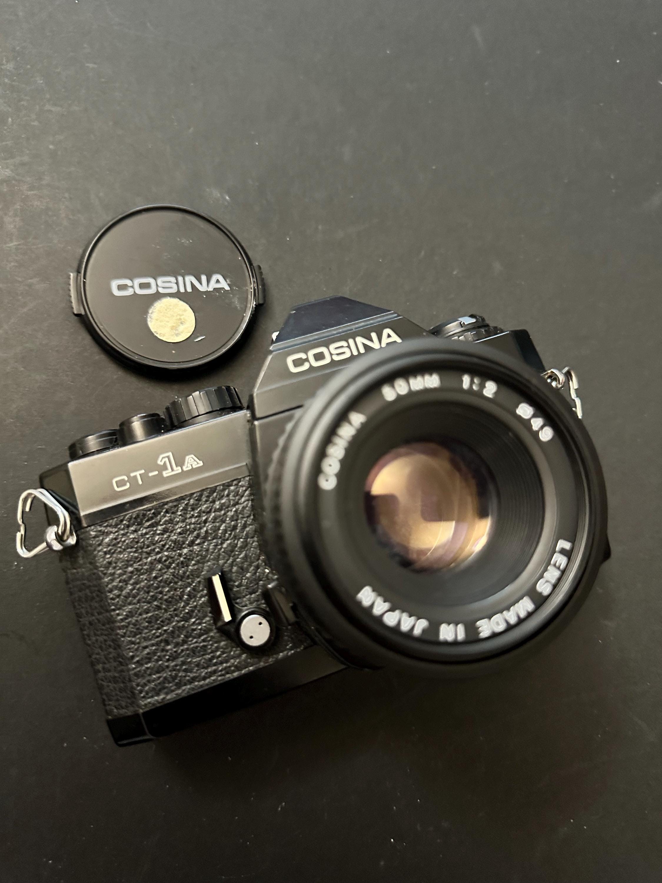Cosina CT-1A Vintage SLR Film Camera With Cosina 1:2 50mm