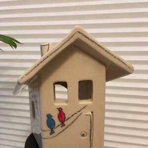 Small vintage studio pottery house