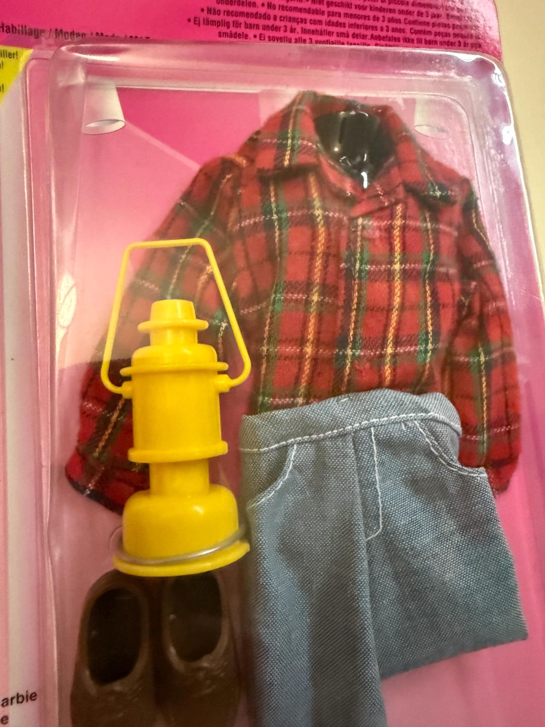 Vintage Barbie 1996 Mattel Ken Fashions 16237 Camping Outdoor Doll