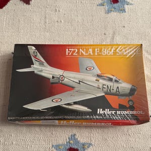Heller Humbrol 80277 I.72 N.A F-86F Sabre 1/72 model kit b46 - fighter jet model kit - vintage sealed