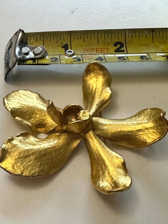 Gold plated orchid from risis price discount
