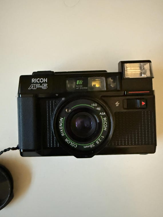 Ricoh AF-5 38mm Compact Point & Shoot Film Camera 1000 ISO F2.8