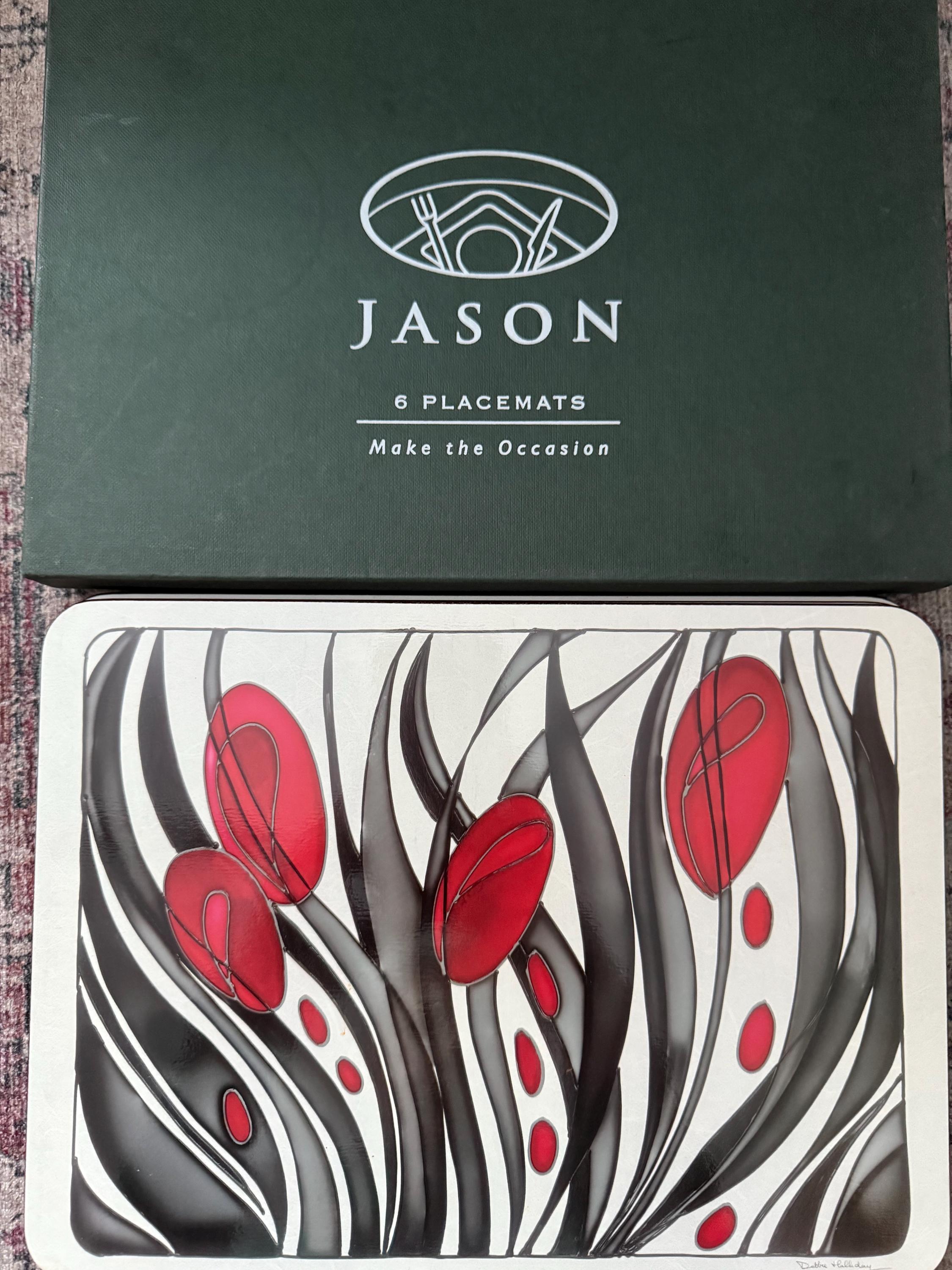 6 Jason Placemats - Etsy 6 Jason Placemats - Etsy