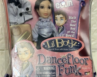 Lil Bratz Colin Dancefloor Funk Doll vintage 2004 - Emballage scellé