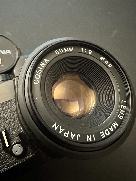 コシナ CT-1A ビンテージ SLR フィルムカメラ、コシナ 1:2 50 mm